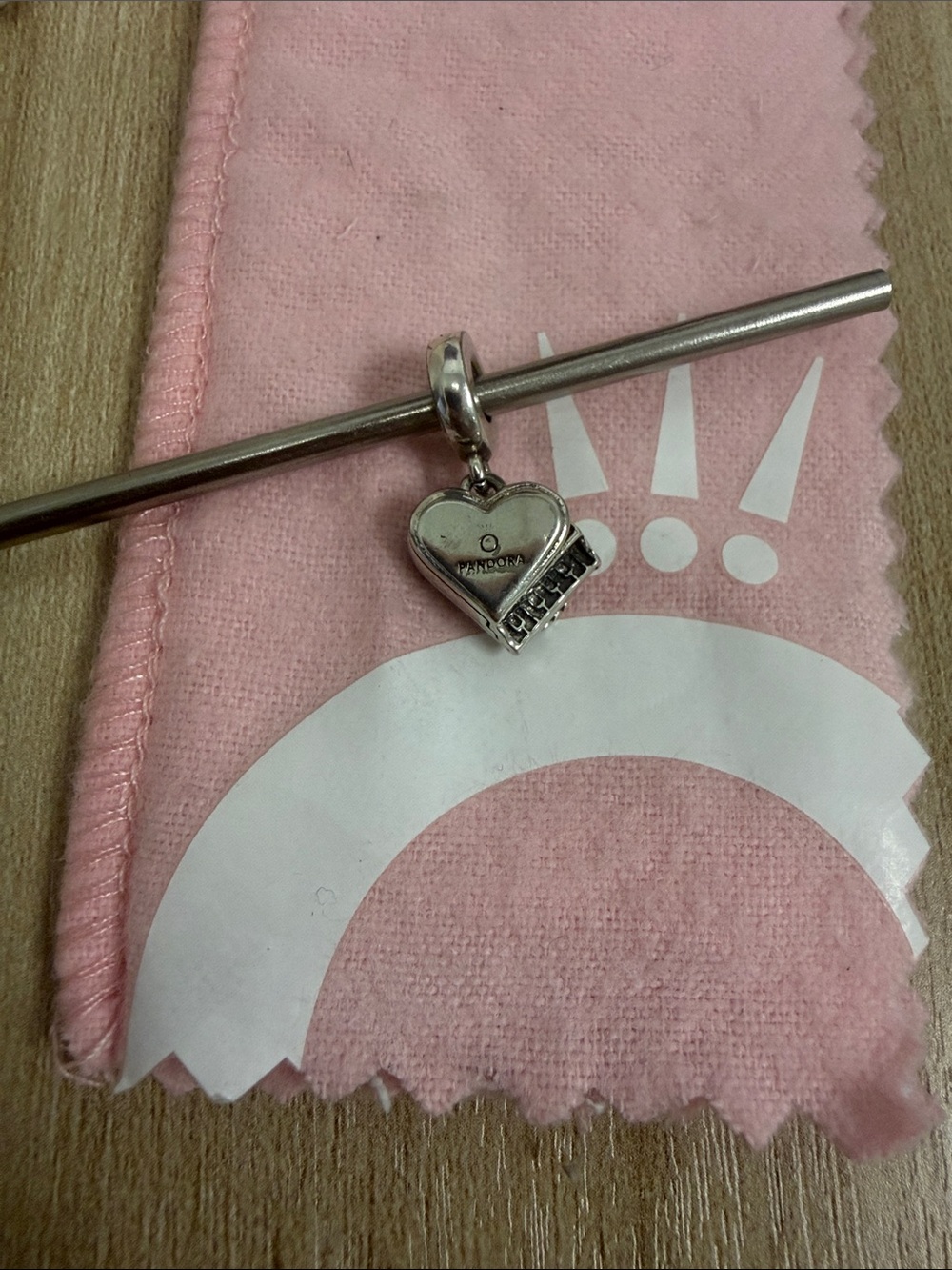 Pandora Love Piano Charm